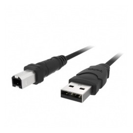 Belkin Cable USB A Macho - USB B Macho, 1.8 Metros, Negro