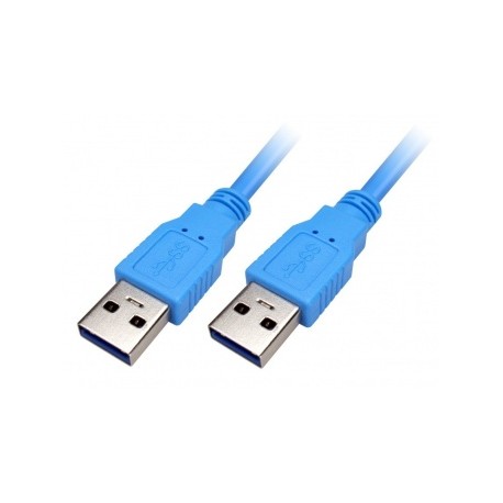 Xtech Cable USB A Macho - USB A Macho, 1.8 Metros, Azul