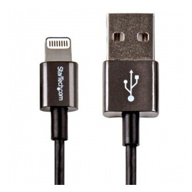 StarTech.com Cable Premium USB A Macho - Lightning Macho, 1 Metro, Negro