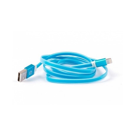 Naceb Cable USB 2.0 A Macho - Lightning Macho, 1 Metro, Azul