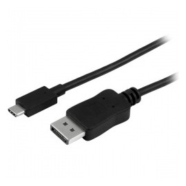 StarTech.com Cable Adaptador USB C - DisplayPort, 1 Metro, Negro