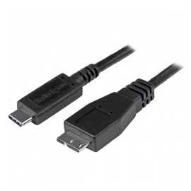 StarTech.com Cable USB 3.1 C Macho - Micro-USB B Macho, 1 Metro, Negro