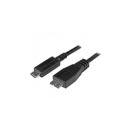 StarTech.com Cable USB 3.1 C Macho - Micro-USB B Macho, 1 Metro, Negro