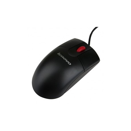 Mouse Lenovo Óptico 06P4069, Alambico, USB, 400DPI, Negro