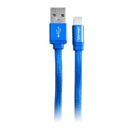 Vorago Cable USB 2.0 A Macho - Lightning Macho, 1 Metro, Azul