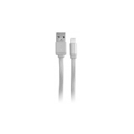 Vorago Cable USB 2.0 A Macho - Lightning Macho, 1 Metro, Blanco