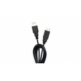 Vorago Cable USB 2.0 A Macho - USB 2.0 A Hembra, 1.5 Metros, Negro