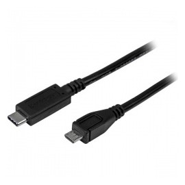 StarTech.com Cable Adaptador USB 2.0, USB-C - micro B, 1 Metro, Negro