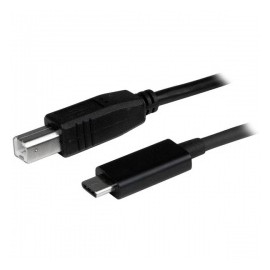 StarTech.com Cable USB 2.0 C Macho - USB 2.0 B Macho, 1 Metro, Negro