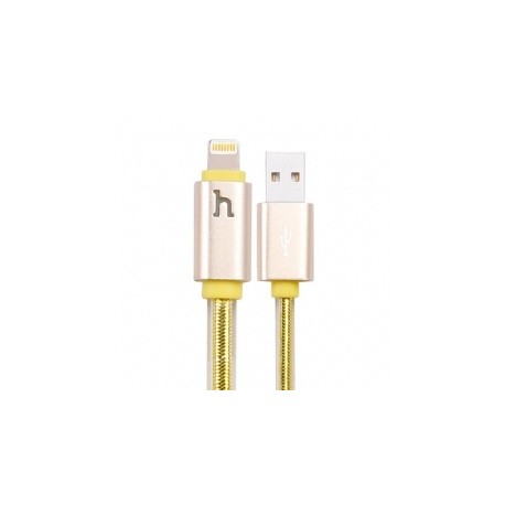 BRobotix Cable USB A 2.0 Macho - Lightning Hembra, 1.2 Metros, Amarillo