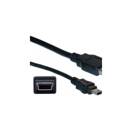 Cisco Cable USB A Macho - mini USB B Macho, 2 Metros, Negro