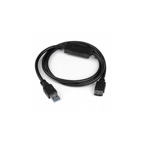 StarTech.com Cable USB 3.0 - eSATA para Disco Duro o SSD, SATA 6Gbps, 91cm