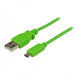 StarTech.com Cable Slim Micro USB B - USB A, 1 Metro, Verde