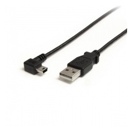 StarTech.com Cable USB 2.0 en Ángulo Derecho, USB A Macho - mini USB B Macho, 91cm, Negro