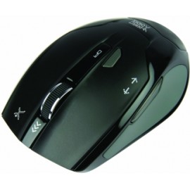 Mouse Perfect Choice Óptico PC-044178, Inalámbrico, 1480DPI, USB, Negro
