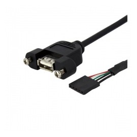 StarTech.com Cable USB 2.0 para Montaje en Panel Conexión a Placa Madre - Hembra USB A