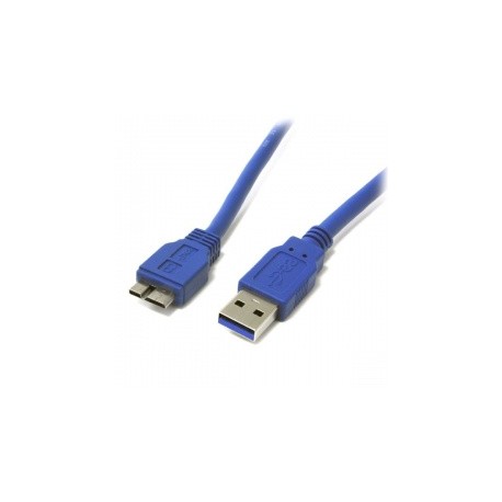 StarTech.com Cable USB 3.0 A Macho - micro USB B Macho, 30cm, Azul