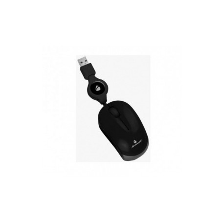 Mini Mouse Acteck Óptico AM-400, USB, 1000DPI, Negro