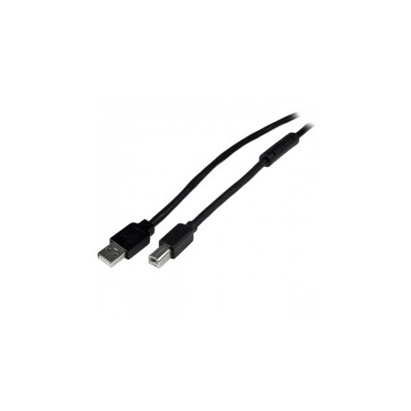 StarTech Cable USB A Macho - mini USB B Macho, 20 Metros, Negro