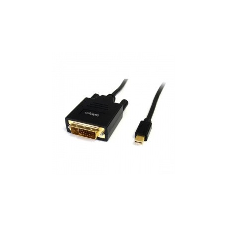 StarTech.com Cable Mini DisplayPort Macho - DVI Macho, 1.8 Metros, Negro