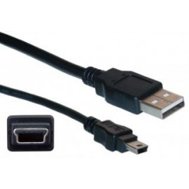 Cisco Cable USB A Hembra - mini USB B Hembra, 1.83 Metros, Negro