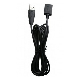 Vorago Cable USB CAB-101, USB 2.0 Macho - USB 2.0 Hembra, 2 Metros, Negro