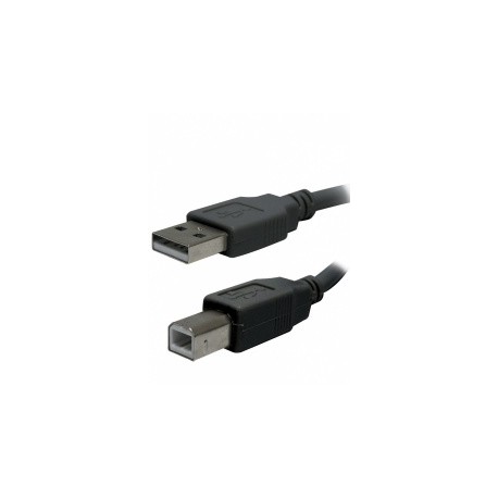 Perfect Choice Cable USB A Macho - USB B Macho, 1.8 Metros, Negro