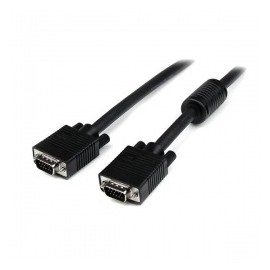 StarTech.com Cable Coaxial de Video VGA para Pantalla de Alta Resolución, 2x VGA (D-Sub) Macho, 30cm, Negro