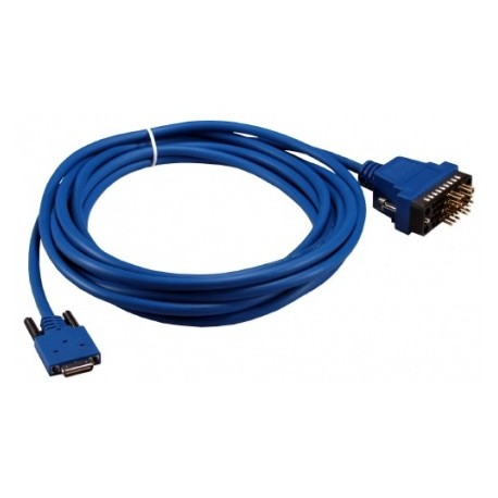 Cisco Cable V35 Serial DTE - 26-pin Smart, 3 Metros, Azul, para 2600/3600/3700