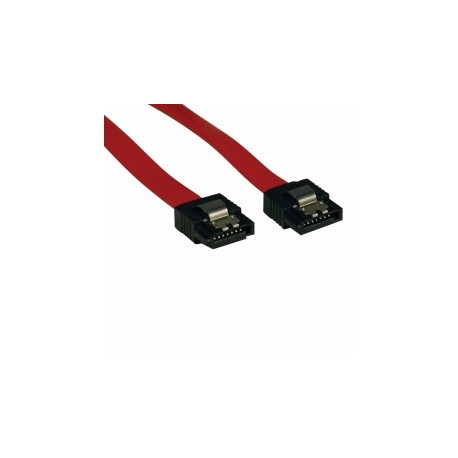 Tripp Lite Cable de Señal SATA 7-pin Macho - 7-pin Macho, 21cm, Rojo