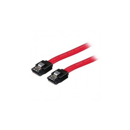 StarTech.com Cable SATA con Cierre de Seguridad, 45cm, Rojo