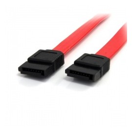 StarTech.com Cable SATA Hembra - Hembra, 45cm, Rojo