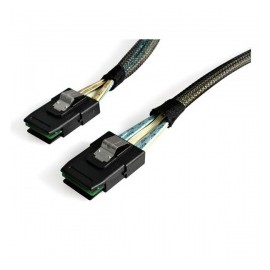 StarTech.com Cable Mini SAS Serial Attached SCSI SFF 8087 - SFF 8470, 50cm, Negro