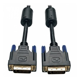 Tripp Lite Cable DVI de Doble Enlace para Monitor, DVI-D Macho - DVI-D Macho, 1.83 Metros, Negro