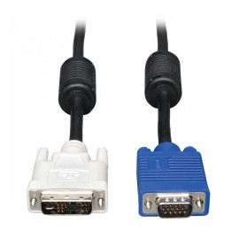 Tripp Lite Cable para Monitor DVI-A Macho - VGA (D-Sub) Macho, 3.05 Metros, Negro