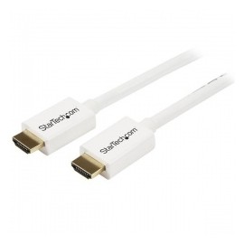 StarTech.com Cable HDMI Macho - HDMI Macho, 2 Metros, UltraHD 4K/2K, Blanco