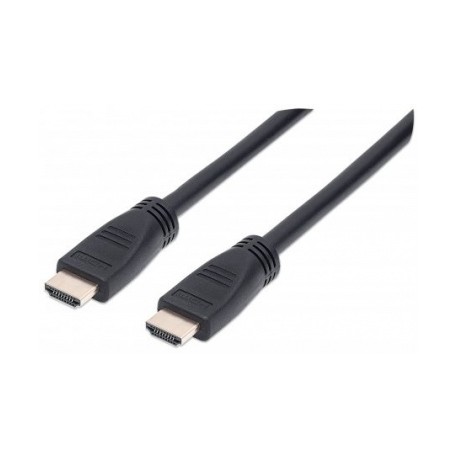 Manhattan Cable HDMI Macho - HDMI Macho, 8 Metros, Negro