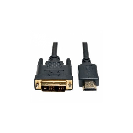 Tripp Lite Cable HDMI Macho - DVI-D Macho, 6.1 Metros, Negro