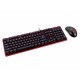 Kit Gamer de Teclado y Mouse Cougar DEATHFIRE, Alámbrico, USB, Negro