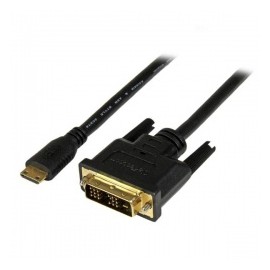 StarTech.com Adaptador Cable Conversor Mini HDMI - DVI-D para Tablet y Cámara, 1 Metro