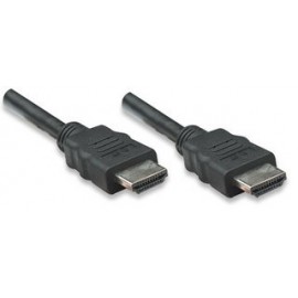 Manhattan Cable HDMI - HDMI, 1.8 Metros, Negro (391511)