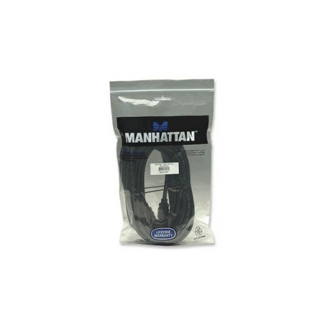 Manhattan Cable HDMI de Alta Velocidad, HDMI Macho - HDMI Macho, 3D, 10 Metros, Negro