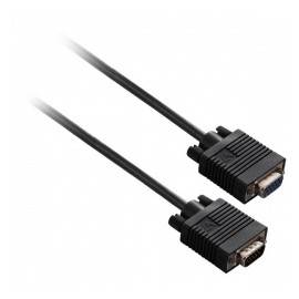 V7 Cable VGA (D-Sub) Macho - VGA (D-Sub) Hembra, 3 Metros, Negro