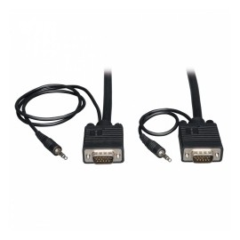 Tripp Lite Cable Coaxial para Monitor, VGA (D-Sub) Macho - VGA (D-Sub) Macho, 1.83 Metros, Negro