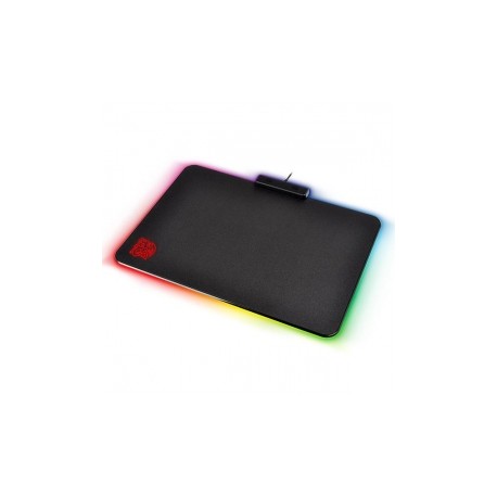 Mousepad Gamer Tt eSports Draconem RGB, 35.5x25.5cm, Grosor 4mm, Negro