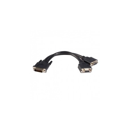 StarTech.com Cable DMS 59 LFH Macho - 2x VGA Hembra, 20cm