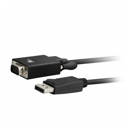 Xtech Cable DisplayPort Macho - VGA (D-Sub) Macho, 1.8 Metros, Negro