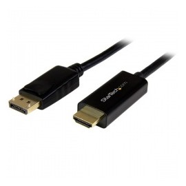 StarTech.com Cable DisplayPort Macho - HDMI Macho, 3 Metros, Negro