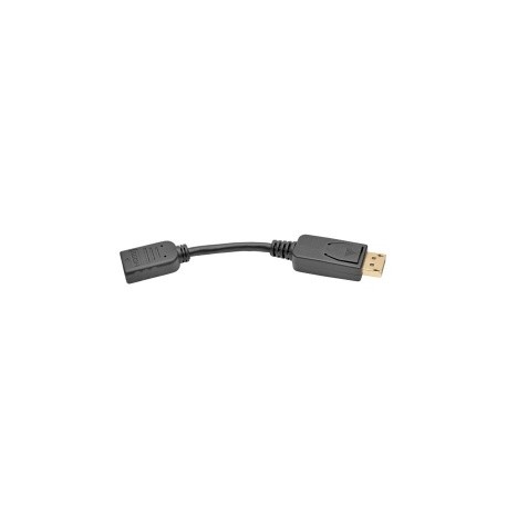 Tripp Lite Cable DisplayPort Macho - HDMI Hembra, 15cm, Negro