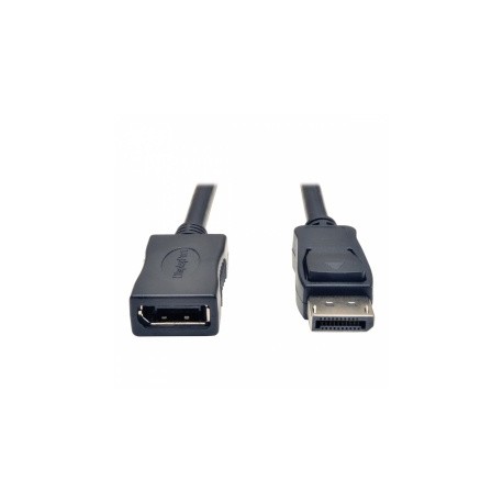 Tripp Lite Cable DisplayPort Macho - DisplayPort Hembra, 1.8 Metros, Negro